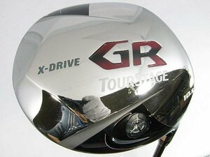 ブリヂストンX-DRIVE GR ドライバー ツアーデザイン B09-03w カーボンシャ (中古品)