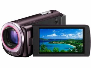 ソニー SONY HDビデオカメラ Handycam CX270V ボルドーブラウン(中古品)