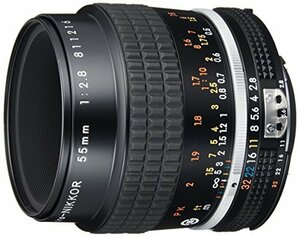 Nikon single burnt point micro lens AI micro 55 f/2.8S full size correspondence ( secondhand goods )