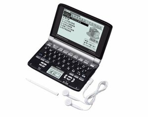 CASIO Ex-word (エクスワード) 電子辞書 XD-SW6400BK ブラック 日中韓対応 (中古品)