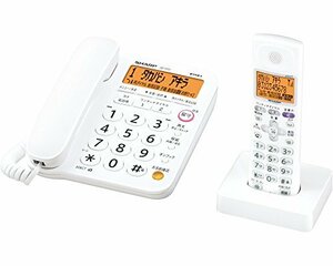 シャープ デジタルコードレス電話機 子機1台付き 1.9GHz DECT準拠方式 JD-G(中古品)