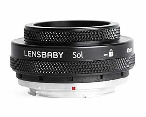 Lensbaby ティルトレンズ SOL 45 45mm F3.5 キヤノンEF用 マニュアルフォー(中古品)