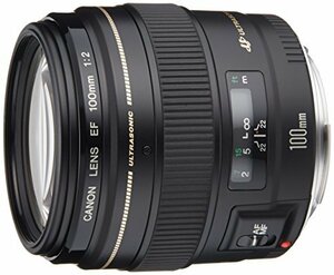 Canon single burnt point middle telephoto lens EF100mm F2 USM full size correspondence ( secondhand goods )