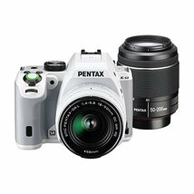 PENTAX デジタル一眼レフ PENTAX K-S2 ダブルズームキット (ホワイト) PENT(中古品)_画像2