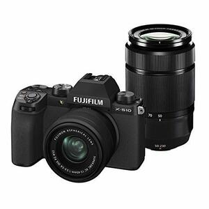 FUJIFILM ミラーレスデジタルカメラ X-S10 Wズームレンズキット F X-S10LK-(中古品)