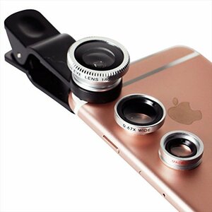 オウルテック iPhone各種スマートフォン対応 セルカレンズセット (マクロ・(中古品)