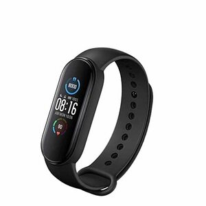 Xiaomi Miスマートバンド5 Mi Band 5 グローバル版 日本語アプリ iOS&Andro(中古品)