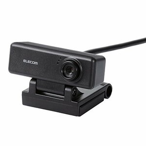エレコム WEBカメラ UCAM-C310FBBK HD 720p 30FPS 100万画素 マイク内蔵 高(中古品)