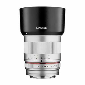 SAMYANG 単焦点レンズ 50mm F1.2 AS UMC CS シルバー ソニー αE用 APS-C用(中古品)