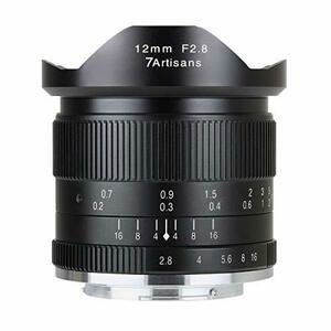 【国内正規品】七工匠 7artisans 1228MB 12mm F2.8 キヤノンEF-M(中古品)