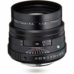 smc PENTAX-FA 77mmF1.8 Limited ブラック 中望遠単焦点レンズ 27980(中古品)