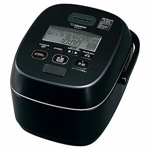 象印 炊飯器 圧力IH炊飯ジャー（5.5合炊き） ブラック ZOJIRUSHI 極め炊き (中古品)