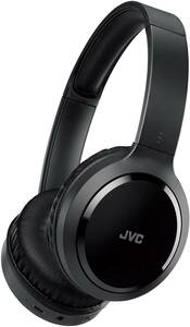 JVC HA-S78BN ノイズキャンセリングヘッドホン Bluetooth 連続16時間再生 (中古品)