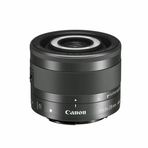 Canon マクロレンズ EF-M28mm F3.5 IS STM ミラーレス一眼対応 EF-M28/F3.5(中古品)