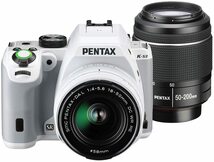 PENTAX デジタル一眼レフ PENTAX K-S2 ダブルズームキット (ホワイト) PENT(中古品)_画像1