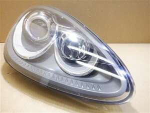 *(20354) Heisei era 22 year Porsche Cayenne 92AM5502 headlamp right / head light right [ reference product number ]7P5941032P