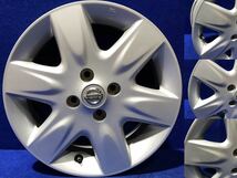 日産＊15インチ＊純正ホイール＊15x5.5JJ/オフセット+50/PCD100-4H＊4本セット_画像7