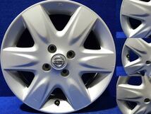 日産＊15インチ＊純正ホイール＊15x5.5JJ/オフセット+50/PCD100-4H＊4本セット_画像5