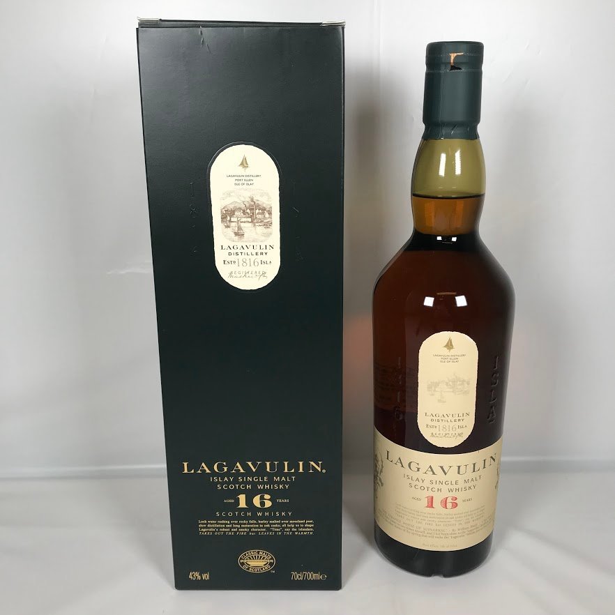 ヤフオク! -「ラガヴーリン 16年」(ウイスキー) (アルコール)の落札 ...