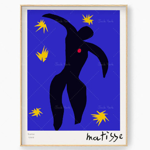 【最安保証】C1217 アンリ マティス Henri Matisse　絵画プリント キャンバスアートポスター 50×70cm 海外輸入 インテリア アート I