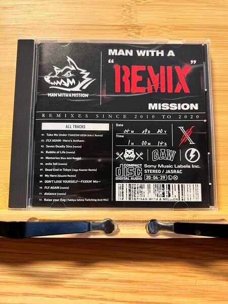 MAN WITH A MISSION/MAN WITH A "REMIX" MISSION CDアルバム