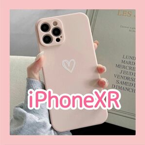 iPhoneXR iPhoneケース ピンク ピンク色 大人気 ハート 手書き 韓国 かわいい おしゃれ 新品 未使用 送料無料