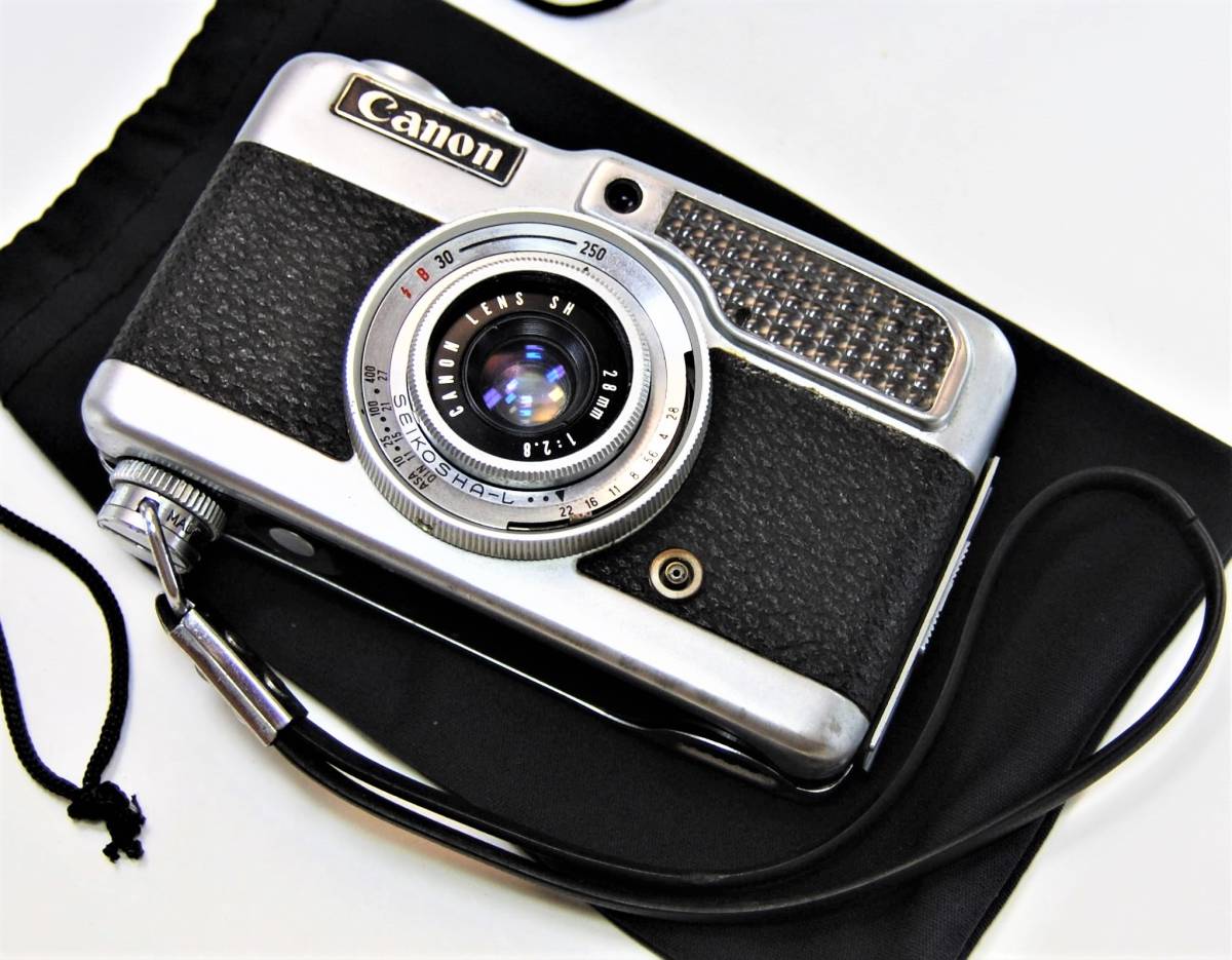 人気ブランドをセレクト 【美品】Canon Demi Red フィルムカメラ 28mm