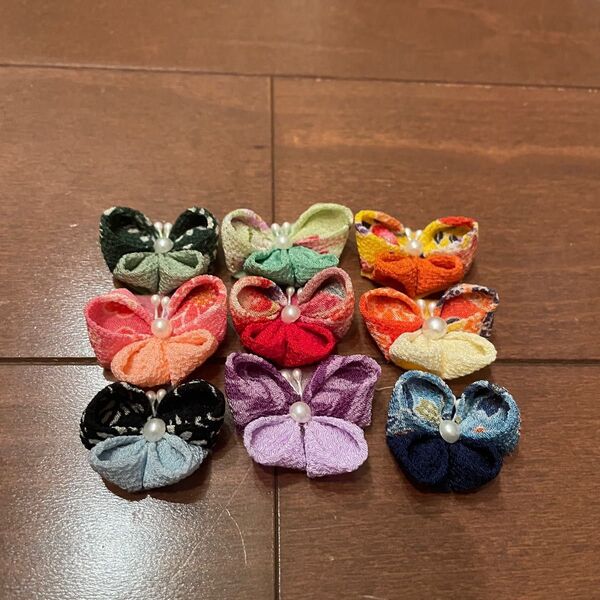 つまみ細工 蝶々