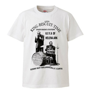 【Sサイズ 白Tシャツ】サニーボーイウィリアムソン 甲本ヒロト着用 Sonny Boy Williamson Ⅱ ハイロウズ ブルーハーツ クロマニヨンズ