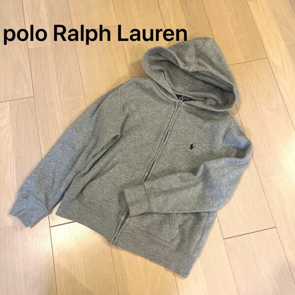 ラルフローレン RALPH LAUREN ポロ ジップアップパーカー　キッズ　130 cotton100%