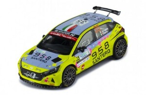 ■イクソ 1/43 2021 ヒョンデI20 N RALLY2 #35 A.クルニョーラ モンツァラリー WRC3クラス優勝