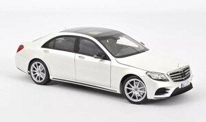 # Norev 1/18 2018 Mercedes Benz S Class AMG line white metallic 