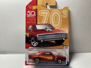 ホットウィール '70 ダッジ チャージャー R/T 50周年 HW '70 DODGE CHARGER R/T