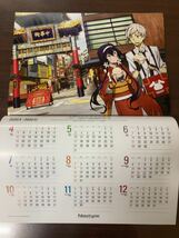 月刊ニュータイプ　2019年4月号付録 School Calendar カレンダー　観賞用　未使用_画像8