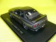 エブロ 1/43 日産 スカイライン GT-R NISMO (R32) 1990 ニスモ ガンメタ (最安送料レタパ520円)_画像3