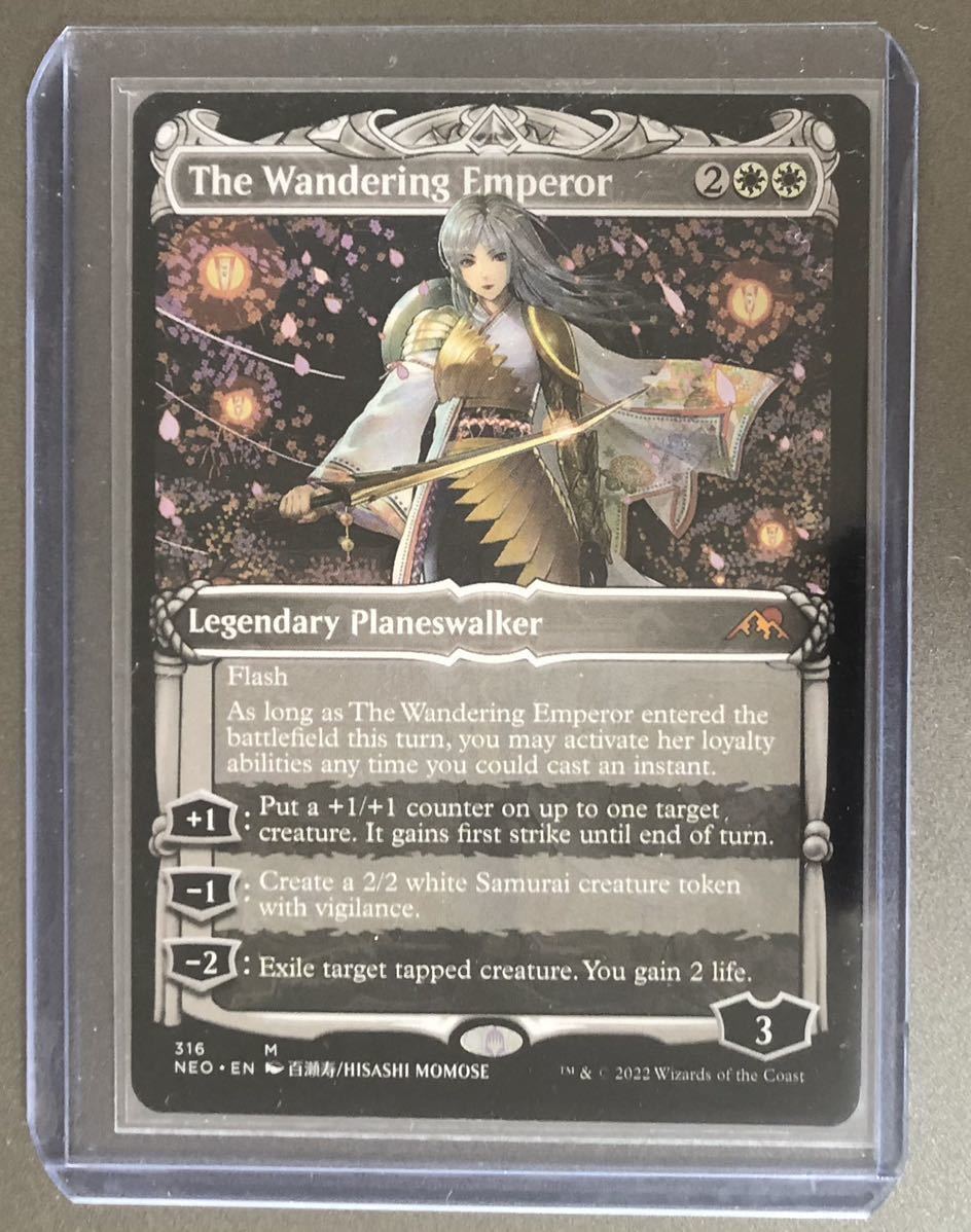 海外販売× 放浪皇/The Wandering Emperor 通常枠 英語版FOIL1枚 - 通販 