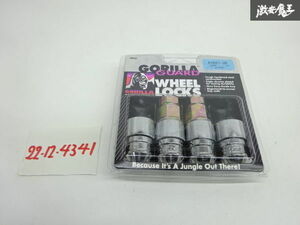 未使用 GORILLA GUARD WHEEL LOCKS 61621-2K ロックナット 4個セット M12×P1.25 全長 約35ｍｍ 外径 約26ｍｍ テーパー座面 即納 棚9-1-C