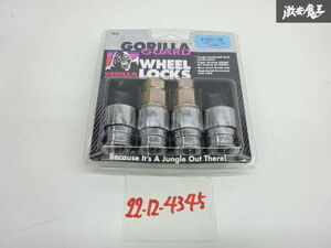 未使用 GORILLA GUARD WHEEL LOCKS 61621-2K ロックナット 4個セット M12×P1.25 全長 約35ｍｍ 外径 約26ｍｍ テーパー座面 即納 棚9-1-C