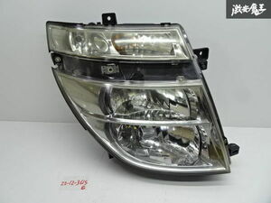 日産 純正 E51 エルグランド 前期 HID ヘッドライト ヘッドランプ 右 右側 運転席側 KOITO 100-24826 要補修 棚24-1