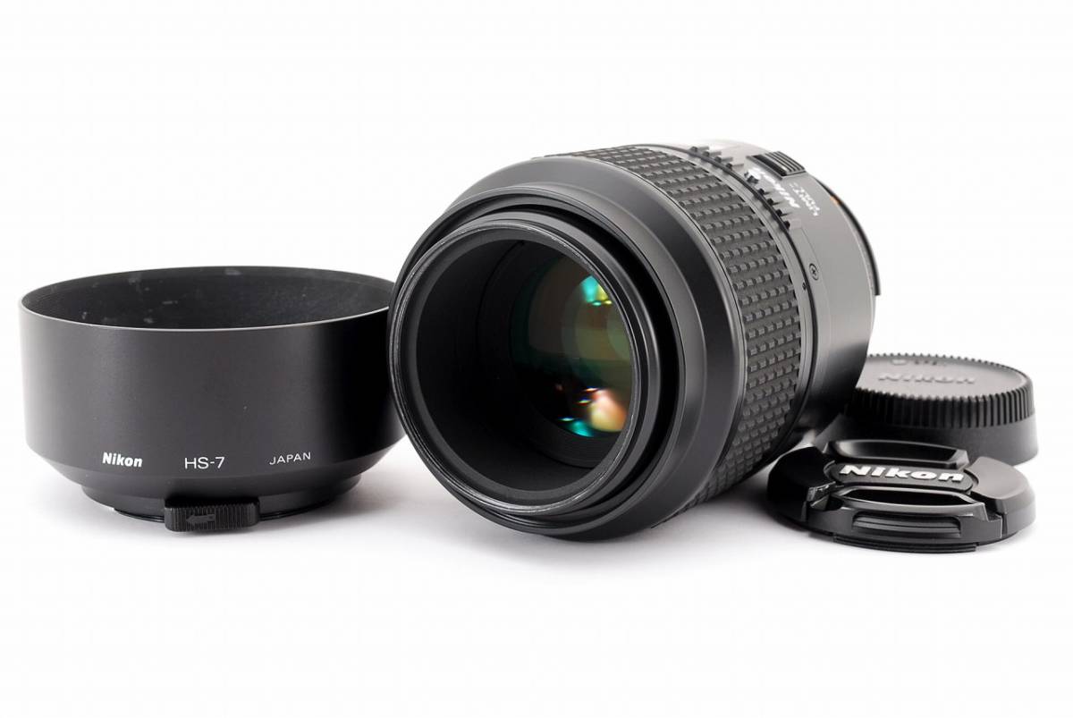 Ai AF 105mm Micro Nikkor HS-7 フード付 レンズ(単焦点) | moasherati.com