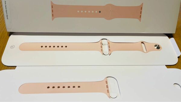 新品近い 純正品 Apple Watch ultra 49mmケース用 ライト スポーツバンド レギュラーM/L 柔軟 薄い 軽