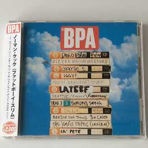 【帯付/FATBOY SLIM】THE BPA/I THINK WE'RE GONNA NEED A BIGGER BOAT(AVCD23660)ノーマン・クック,ファットボーイ・スリムイギー・ポップ