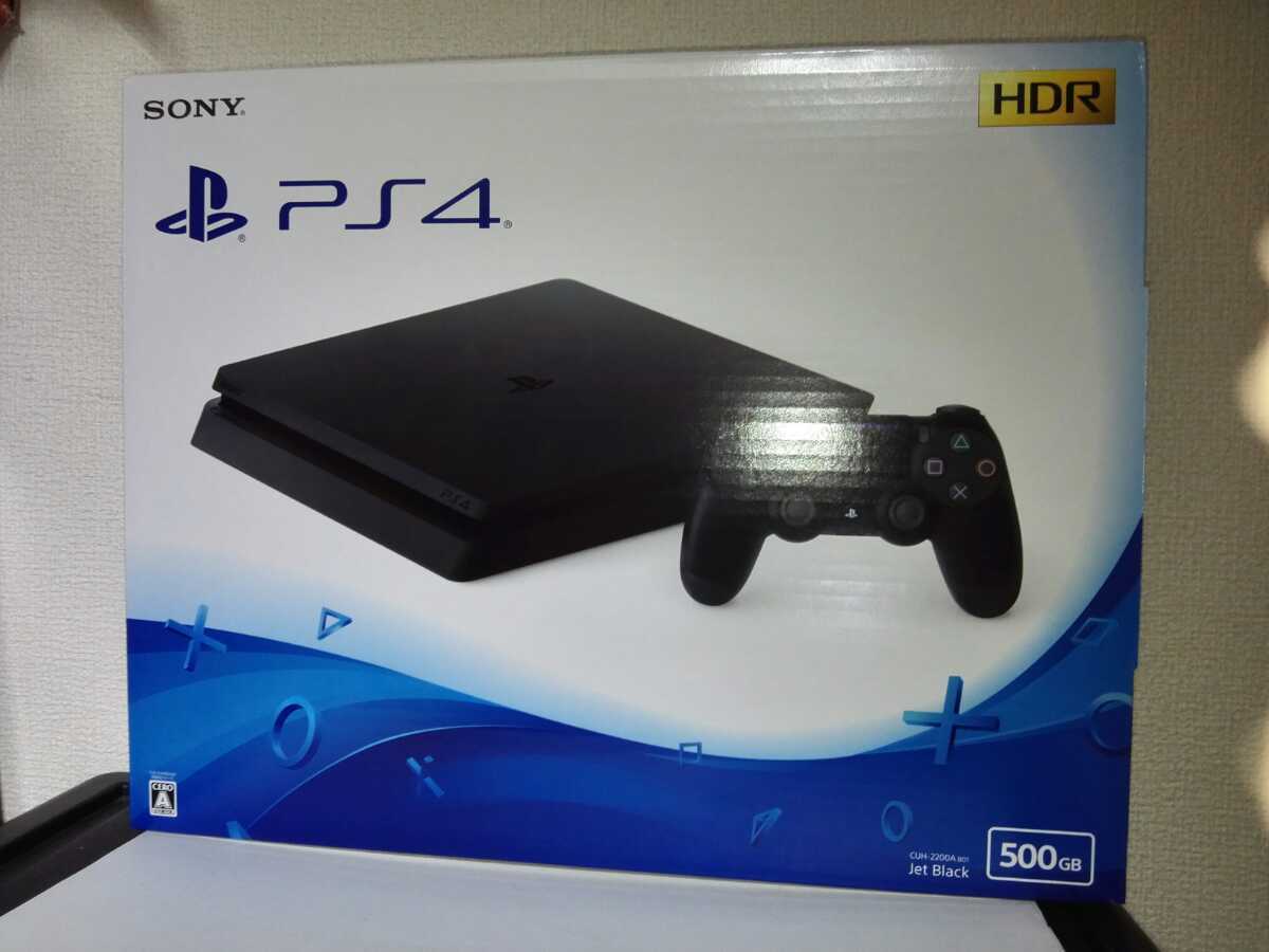 新作モデル PlayStation4 - 3台 ブラック ジェット 500GB 本体 PS4