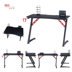 ge-ming desk multifunction computer desk desk adjuster attaching round desk game . a little over work tere Work red M5-MGKFGB00444RD