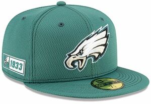【7.5/8】 限定 100周年記念モデル NEWERA ニューエラ Eagles フィラデルフィア イーグルス 59Fifty キャップ 帽子 NFL アメフト USA正規品