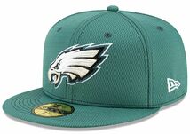 【7.5/8】 限定 100周年記念モデル NEWERA ニューエラ Eagles フィラデルフィア イーグルス 59Fifty キャップ 帽子 NFL アメフト USA正規品_画像3