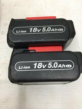 【中古品】★パナソニック インパクトレンチ 【18.0V5.0Ah電池パックセット】 EZ75A8LJ2G-B 　IT3GDD8T64FX_画像2