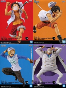 ワンピース ONE PIECE magazine FIGURE 夢の一枚 全4種セット（ルフィ サボ エース ガープ）