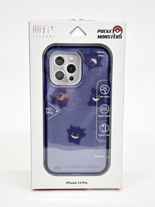 ★☆グルマンディーズ ポケットモンスター IIIIfit Clear iPhone13 Pro(6.1インチ)対応ケース ゲンガー POKE-729B☆★