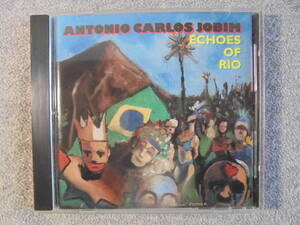 CD輸入盤　ANTONIO CARLOS JOBIM　「ECHOES　OF RIO」15曲入　中古良品